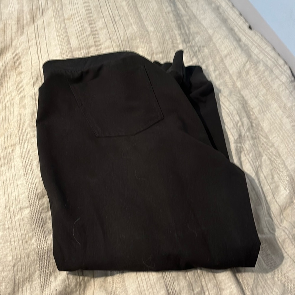 Figs black scrubs pants